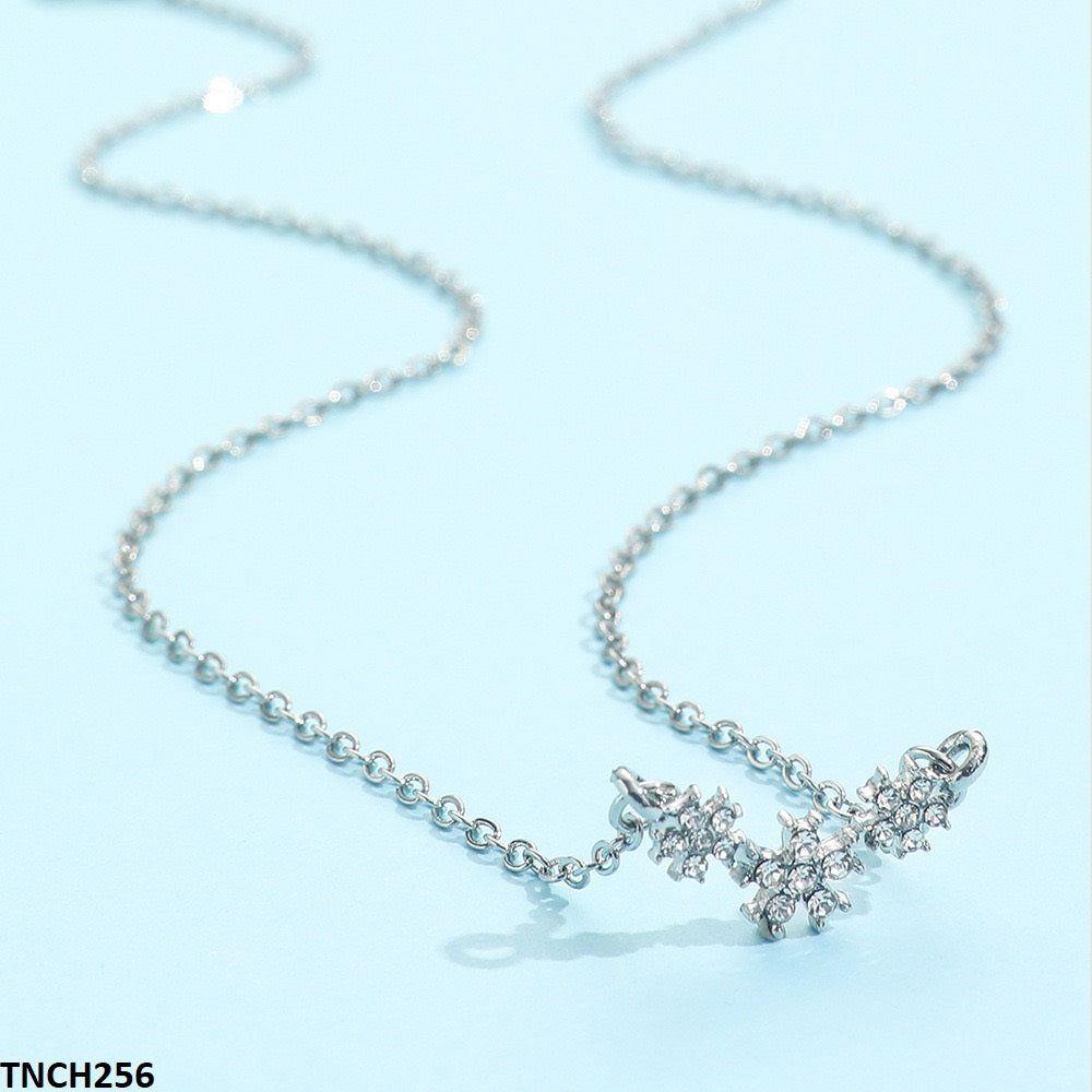 TNCH256 YPG Imp Flower Taill Necklace - TNCH