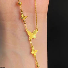 TNCH282 DGF Butterfly Stainless Steel Necklace - TNCH