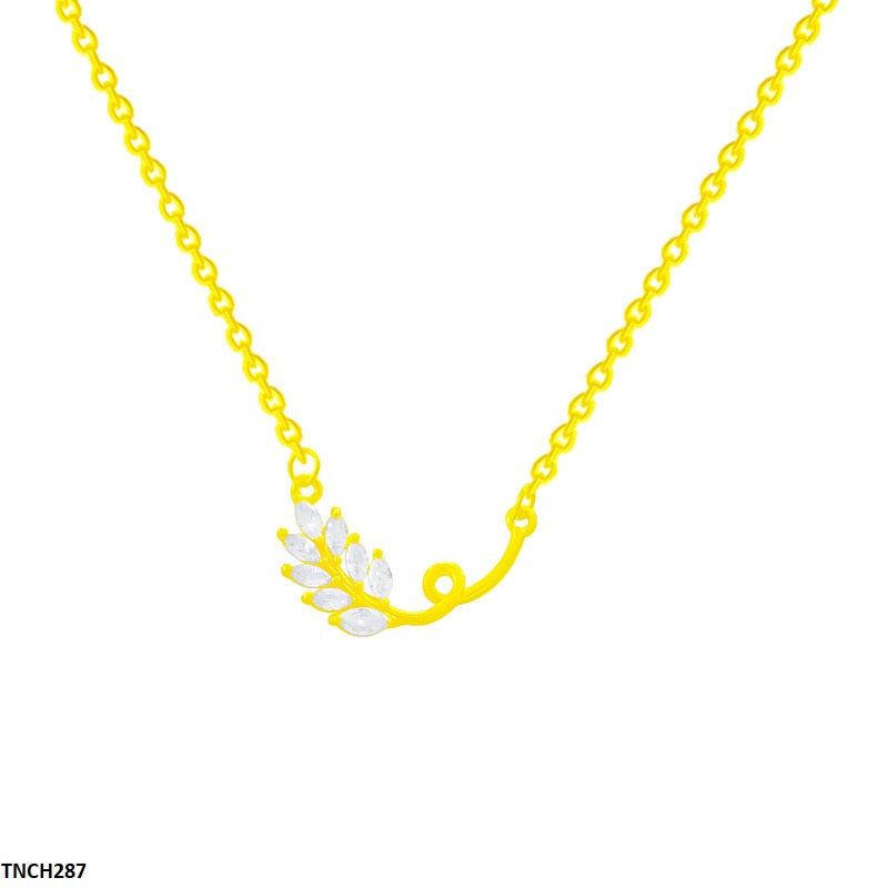 TNCH287 DDJ Leaf Necklace - TNCH