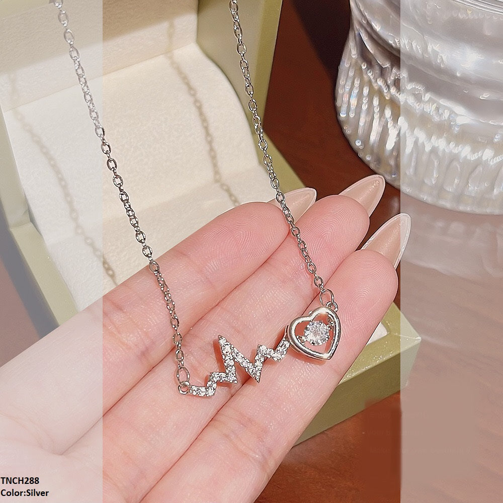 TNCH288 DDJ Heartbeat Necklace - TNCH