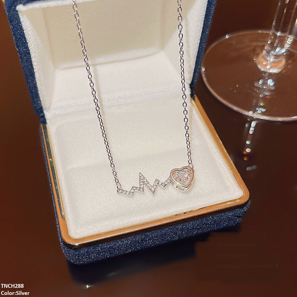 TNCH288 DDJ Heartbeat Necklace - TNCH