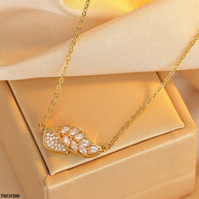 TNCH300 ZFQ Leaf  Necklace - TNCH