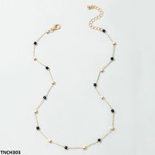 TNCH303 YYE Square Plain Chain Necklace - TNCH