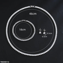 TNSH00112 BYJ Round Necklace Set - TNSH