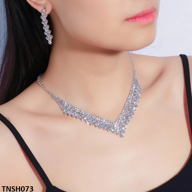 TNSH073 YJE Layered Necklace Set - TNSH