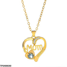 TPSH00640 QWN Mom Love Heart Pendent - TPSH