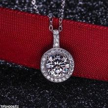 TPSH00651 JJF Round Crystal Pendent - TPSH