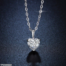 TPSH00660 ZFQ Heart Pendant With Chain - TPSH