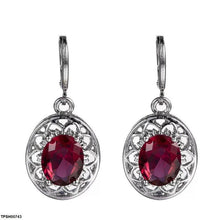 TPSH00743 YLE Oval Flower Pendant Set - TPSH