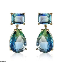 TPSH00744 YLE Square/Tear Drop Pendant Set - TPSH