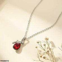 TPSH00772 JMN Tear Drop Pendant With Chain - TPSH
