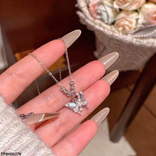 TPSH00776 HJF Butterfly Pendant With Chain - TPSH