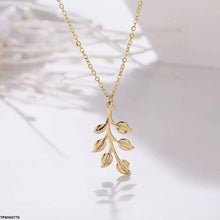 TPSH00779 LQP Leaf Pendant With Chain - TPSH