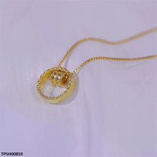 TPSH00859 DGF Stainless Steel Circular Round Drop Pendant - TPSH