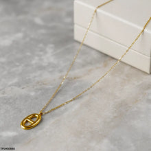 TPSH00880 MSJ Oval Pendant With Chain - TPSH