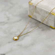 TPSH00897 MSJ Stainless Steel Round Pendant - TPSH