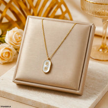 TPSH00914 MSJ Stainless Steel Double D Pendant - TPSH
