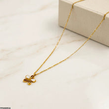 TPSH00916 MSJ Stainless Steel Flower Pendant - TPSH