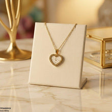 TPSH00933 BHS Heart Watch Design Stainless Steel Pendant - TPSH