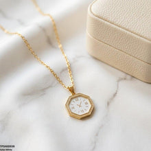 TPSH00938 BHS Octagon Watch Design Stainless Steel Pendant - TPSH