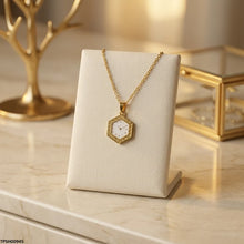 TPSH00945 BHS Octagon Watch Design Stainless Steel Pendant - TPSH