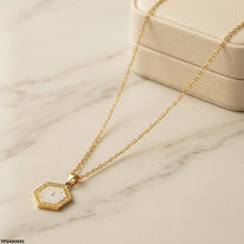 TPSH00945 BHS Octagon Watch Design Stainless Steel Pendant - TPSH