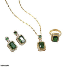 TPSH00947 LSH Rectangle Pendant Set - TPSH