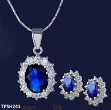 TPSH241 SGC Oval Tops Pendant Set - CPSH