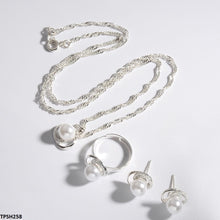 TPSH258 QWN Pearl Pendant Set - CPSH