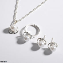 TPSH258 QWN Pearl Pendant Set - CPSH