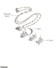 TPSH258 QWN Pearl Pendant Set - CPSH