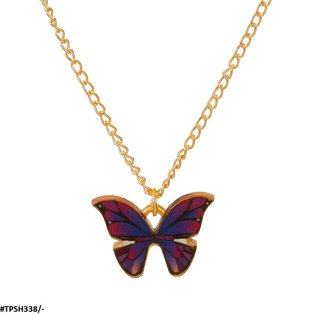 TPSH338 QWN Shaded Butterfly Pendant - TPSH