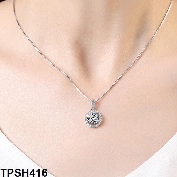 TPSH416 KRL Round Crystal Pendent - TPSH