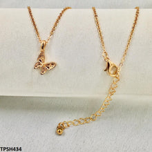 TPSH434 YYE Butterfly Pendent With Chain - CPSH