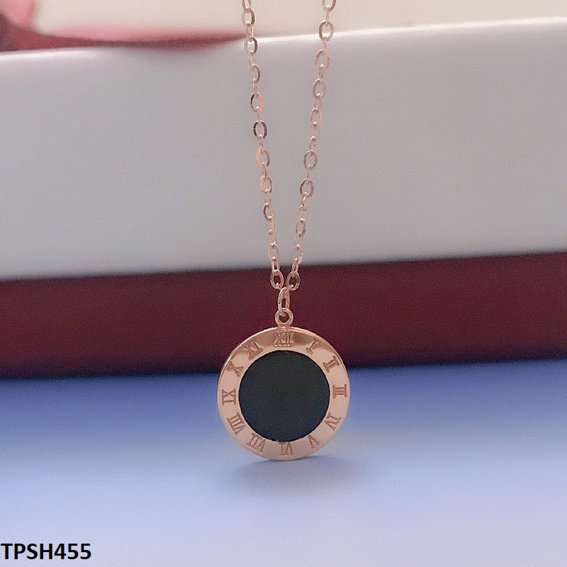 TPSH455 DGF Round Shaded Painted Roman Pendant - CPSH