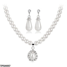 TPSH497 LQP Pearl Pendent Set - CPSH