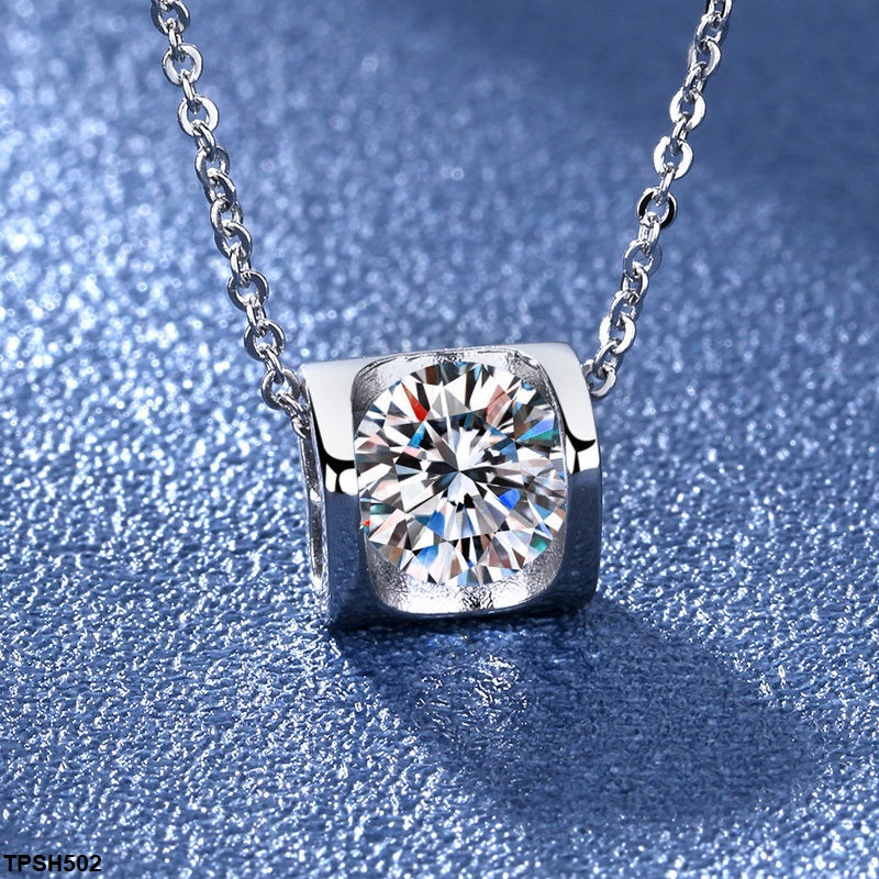 TPSH502 BLX Heart Trap Round Pendant - TPSH