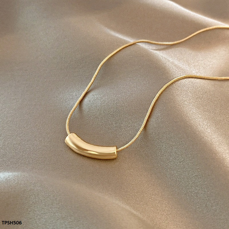 TPSH506 XST Plain Golden  Pendant - CPSH