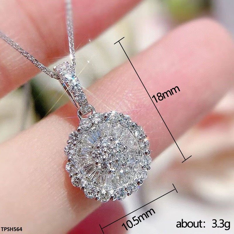 TPSH564 CSH Flower  Pendent With Chain - TPSH