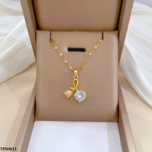TPSH611 QWN Flower Circle Drop Pendent -CPSH