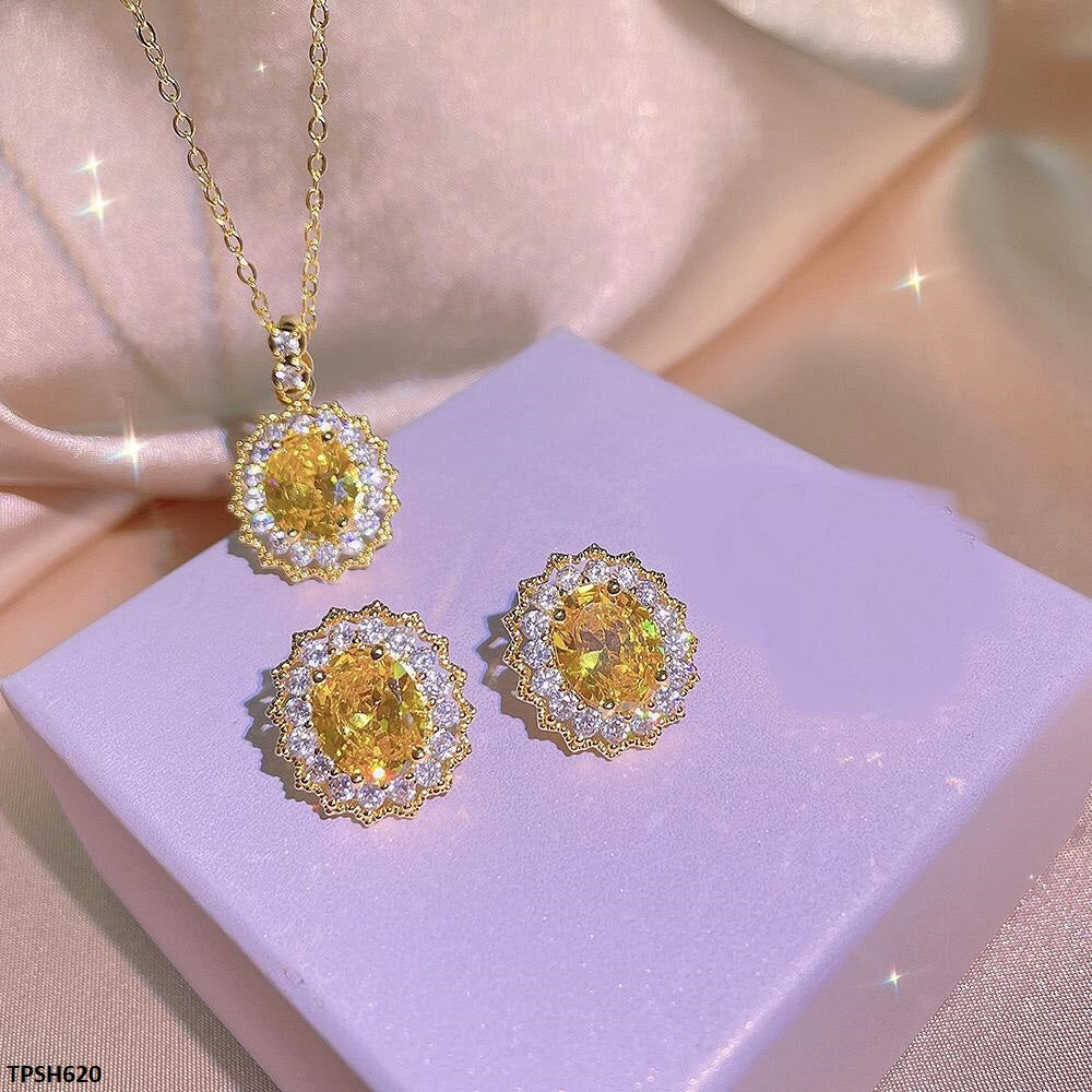 TPSH620 KYC Oval Pendant Set - TPSH
