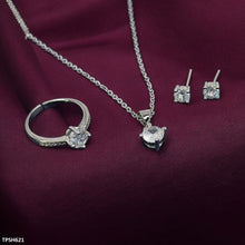 TPSH621 KYC Imp Round Zircon Pendant set - TPSH