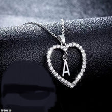 TPSH626 ZFQ A Alphabet/Heart Pendant - TPSH