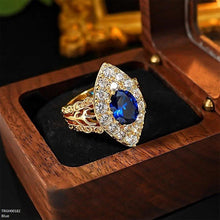 TRGH00182 GWH Oval  Sapphire Ring - TRGH