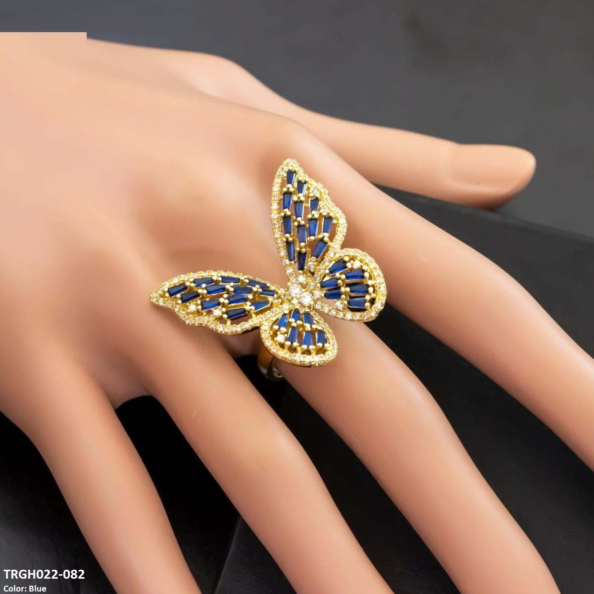 TRSH126 CSH Sky Rectangle Ring - TRSH