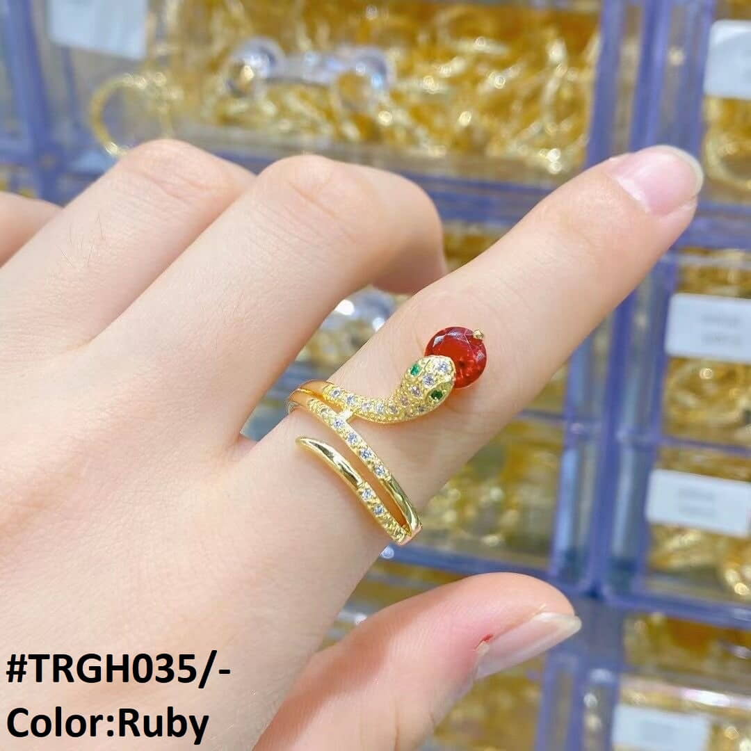 TRGH035 DYS Snake Ring Adjustable - TRGH