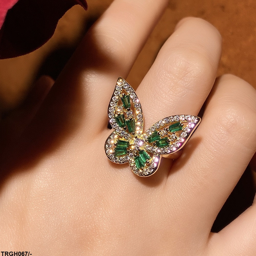 TRGH067 BYJ Butterfly Ring Adjustable - TRGH
