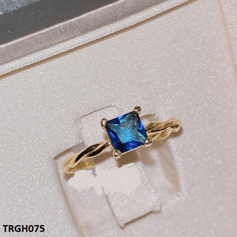 TRGH075 YJF Braid Square Adjustable Ring - TRGH