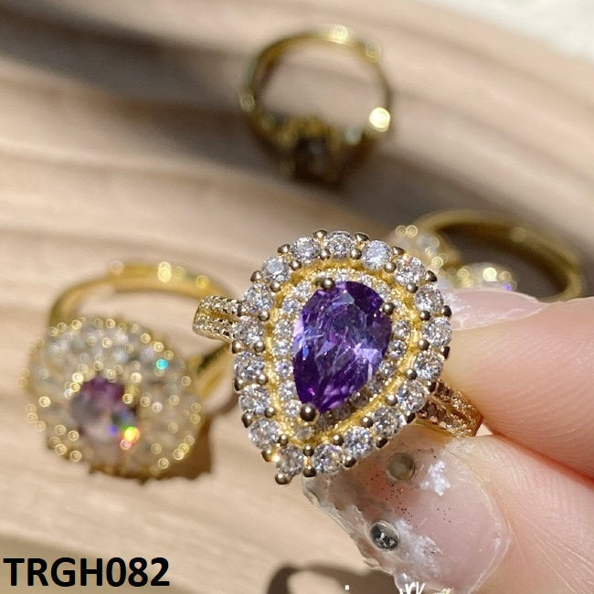 TRGH082 YJF Tear Layered Ring Adjustable - TRGH