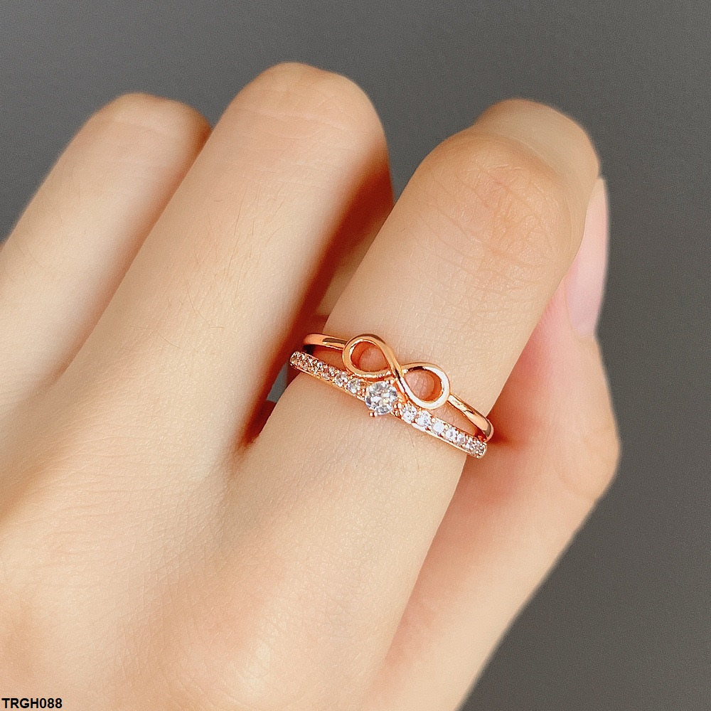 TRGH088 CSH Imp Square Fashion Design Ring - TRGH